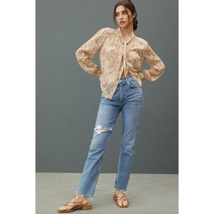 Citizens Of Humanity, Daphne Crop, Straight Jeans, 29